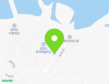 전라남도 완도군 금일읍 동백2길 5-1 지도