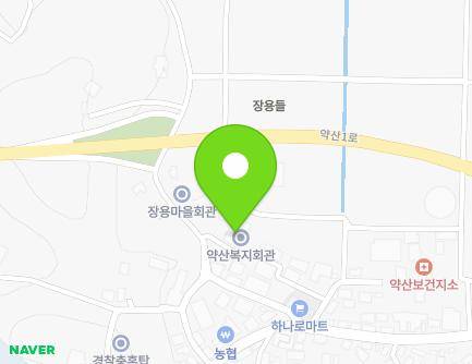 전라남도 완도군 약산면 장용1길 18 (장용복지회관) 지도