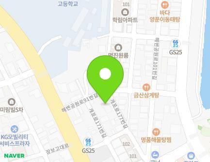 전라남도 완도군 완도읍 개포로177번길 15 (비치팰리스빌) 지도