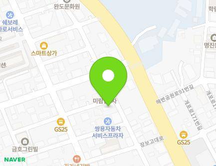 전라남도 완도군 완도읍 개포로159번길 23-3 (무등골드빌) 지도