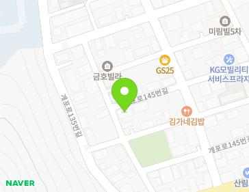전라남도 완도군 완도읍 개포로145번길 17-19 (무등빌라) 지도