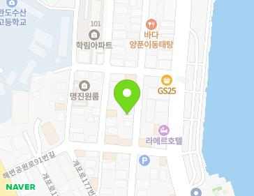 전라남도 완도군 완도읍 해변공원로91번길 8-11 지도