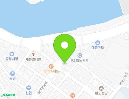 전라남도 완도군 완도읍 청해진남로 9-1 지도