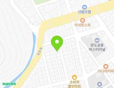 전라남도 완도군 완도읍 개포로130번길 8-8 지도