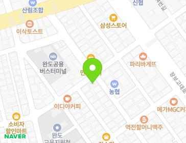 전라남도 완도군 완도읍 개포로114번길 38 지도