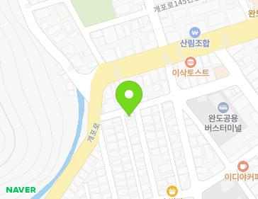 전라남도 완도군 완도읍 개포로130번길 8-4 지도