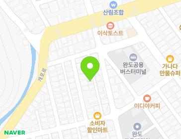 전라남도 완도군 완도읍 개포로130번길 10-14 지도