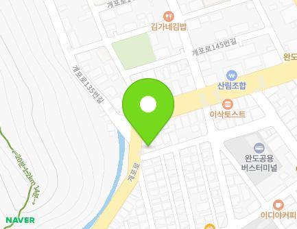 전라남도 완도군 완도읍 개포로 132 (완도선교교회) 지도