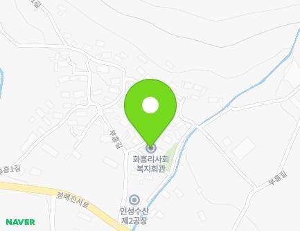 전라남도 완도군 완도읍 부흥길 10-4 (화흥리사회복지회관) 지도