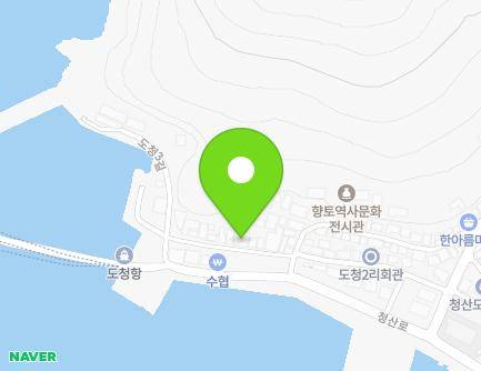 전라남도 완도군 청산면 도청3길 9-1 지도