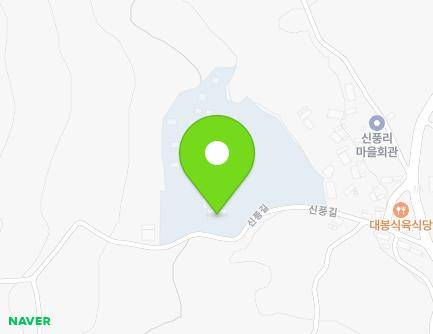 전라남도 완도군 청산면 신풍길 5-22 (중앙초교청산분교) 지도