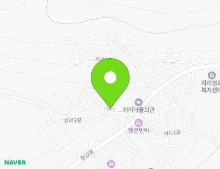 전라남도 완도군 청산면 지리2길 6 (지리경노당) 지도