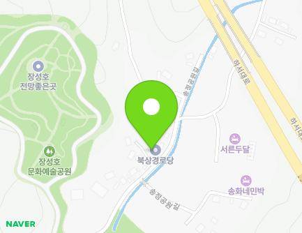 전라남도 장성군 북하면 송정공원길 33-2 (북상경로당) 지도