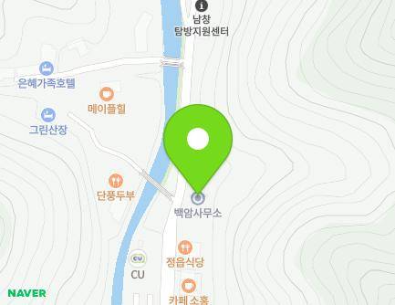 전라남도 장성군 북하면 백양로 1116 (내장산국립공원백암사무소) 지도