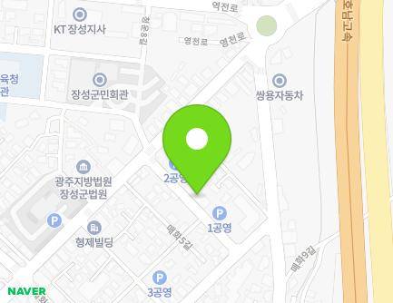 전라남도 장성군 장성읍 매화7길 70 (신성빌라) 지도