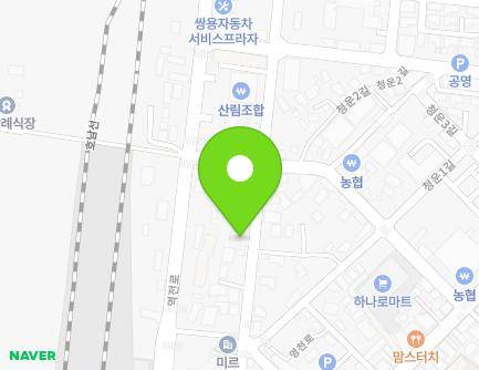 전라남도 장성군 장성읍 청운길 23 (파밀리아) 지도