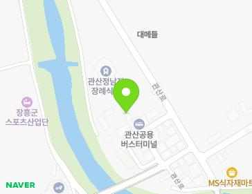 전라남도 장흥군 관산읍 관산로 125 지도