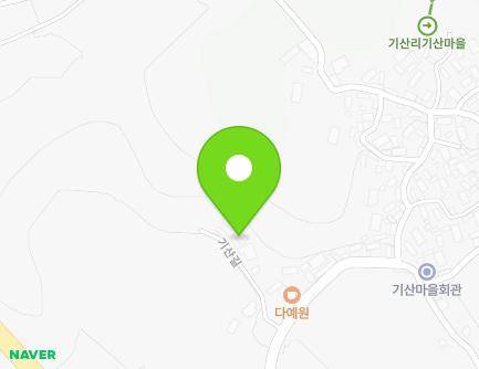 전라남도 장흥군 안양면 기산길 21-20 지도