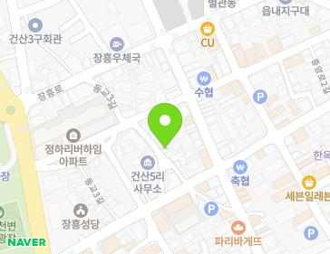 전라남도 장흥군 장흥읍 물레방앗간길 34 지도