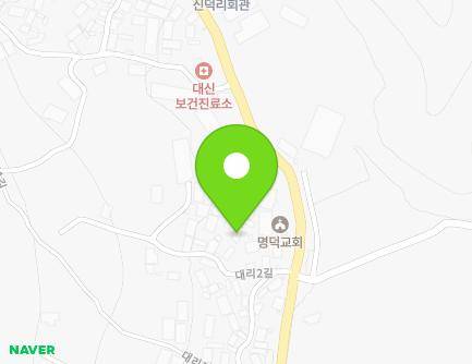 전라남도 장흥군 회진면 대리2길 6-1 지도
