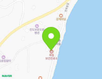 전라남도 진도군 임회면 헌복동길 24 (죽림보건진료소) 지도