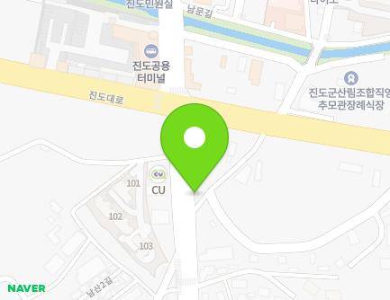 전라남도 진도군 진도읍 남산로 130-3 (카오디오) 지도