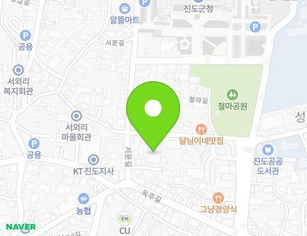 전라남도 진도군 진도읍 서문길 8-6 (진도중앙교회) 지도