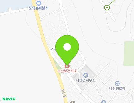 전라남도 함평군 나산면 나산길 118 (나산보건지소) 지도