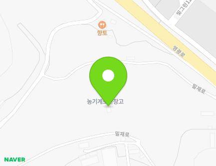 전라남도 함평군 월야면 밀재로 1866-53 (농기계보관창고) 지도