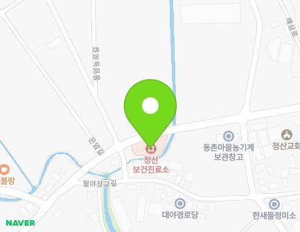 전라남도 함평군 월야면 해삼로 602 (정산보건진료소) 지도