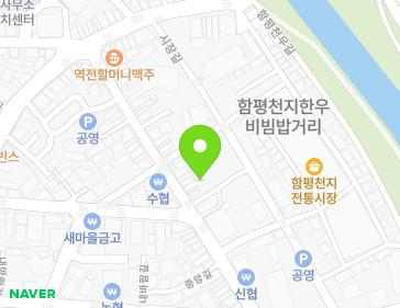 전라남도 함평군 함평읍 중앙길 90-1 (돌머리수산) 지도
