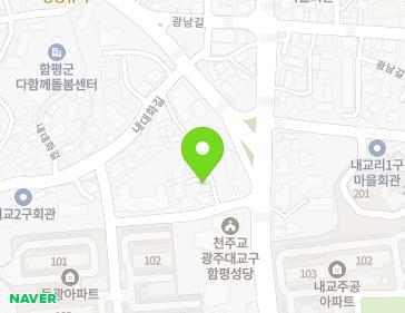 전라남도 함평군 함평읍 남일길 23-11 지도