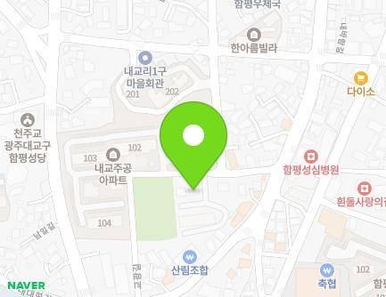 전라남도 함평군 함평읍 교광길 13-5 (우리원룸) 지도