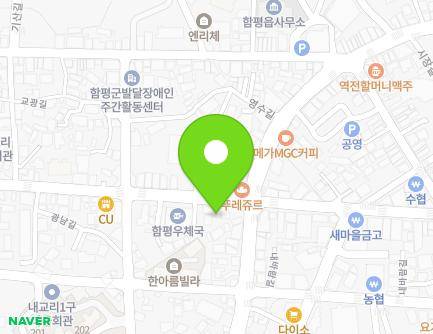 전라남도 함평군 함평읍 광남길 74 (푸른꽃마트) 지도