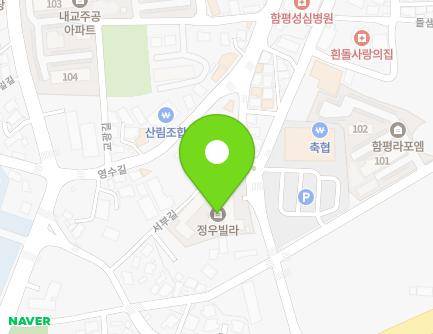 전라남도 함평군 함평읍 서부길 35 (정우연립주택) 지도