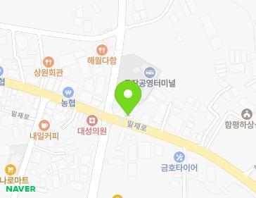 전라남도 함평군 해보면 밀재로 1297 지도