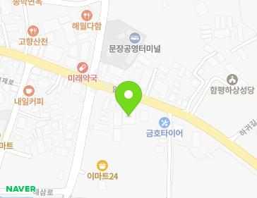 전라남도 함평군 해보면 밀재로 1302 지도