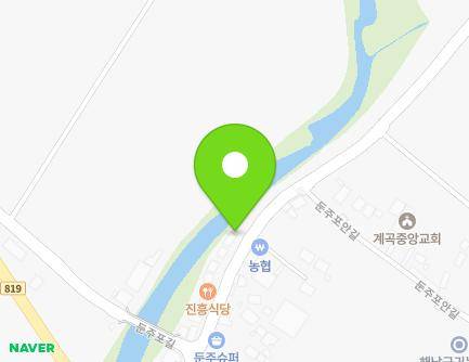 전라남도 해남군 계곡면 둔주포길 338 (신성이발관) 지도