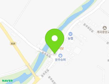 전라남도 해남군 계곡면 둔주포길 346-1 (제일식육식당) 지도
