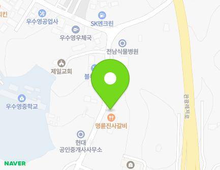 전라남도 해남군 문내면 명량로 186 (해피원수산) 지도