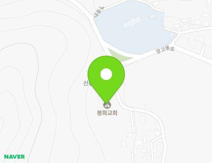전라남도 해남군 북일면 원동길 8 (한국기독교장로회봉화교회) 지도
