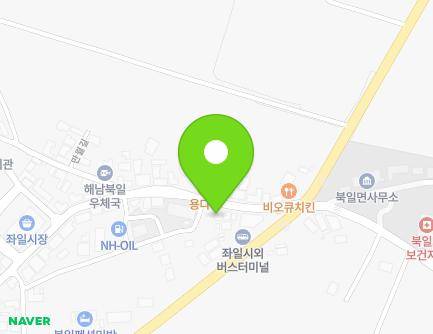 전라남도 해남군 북일면 만월길 7 (영신식육식당) 지도