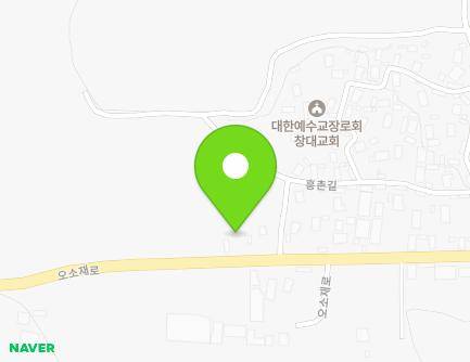 전라남도 해남군 북일면 오소재로 102 지도
