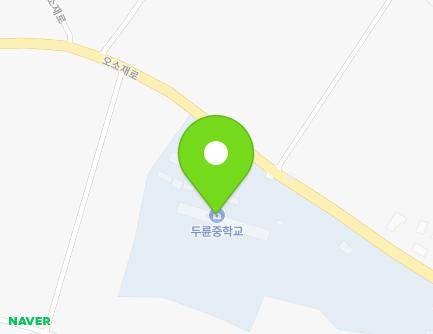 전라남도 해남군 북일면 오소재로 35 (두륜중학교) 지도