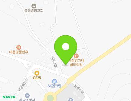 전라남도 해남군 북평면 백도로 11 (푸른바다참전복) 지도