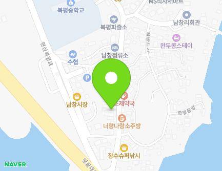 전라남도 해남군 북평면 달량진길 62 (한마음제과점) 지도
