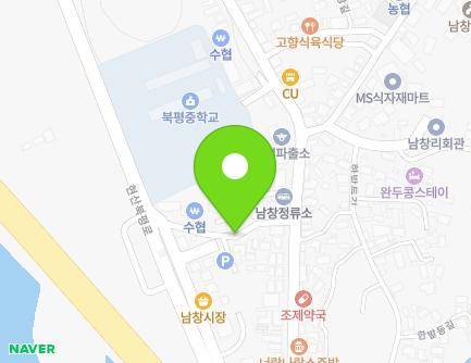전라남도 해남군 북평면 달량진길 52-6 (남양여관) 지도