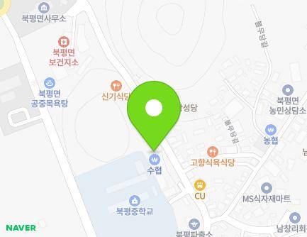 전라남도 해남군 북평면 달량진길 32-1 (송신당) 지도