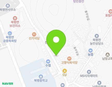 전라남도 해남군 북평면 달량진길 31-1 (빵굽는마을) 지도