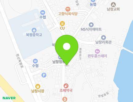 전라남도 해남군 북평면 달량진길 51-1 (새천년마트) 지도
